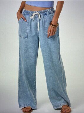 O'Neill Sevie pant 100% Cotton Denim drifter blue Large